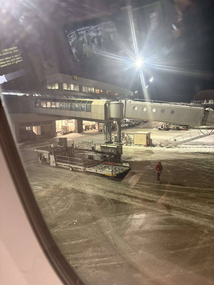 なんとか飛んで良かった
@北海道