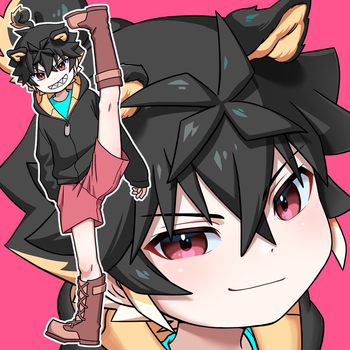 黒シパソ tweet media