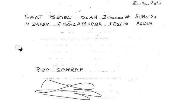 11 sene önce bugün, bu peçete üstüne yazılı "şey" resmi belge kabul edildi ve bakan yargılanmadı. Bir tombul, bir bakana bu zamanın parasıyla 4,5 milyon liralık saat aldı ve bunun aslında hediye değil parası ödenmiş mal olduğunu peçete üstüne bu imza "kanıtladı"

AKPli olmak