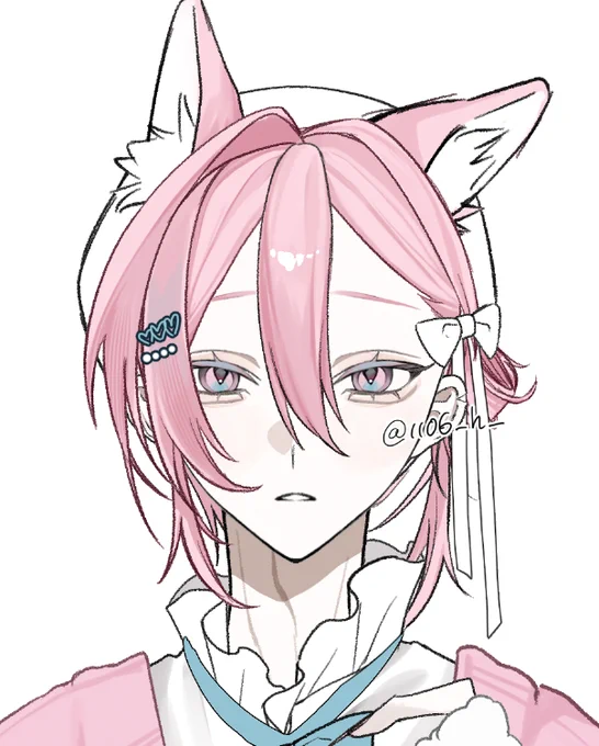 #魂募集 モデル! ピンク×狼の男性予定です