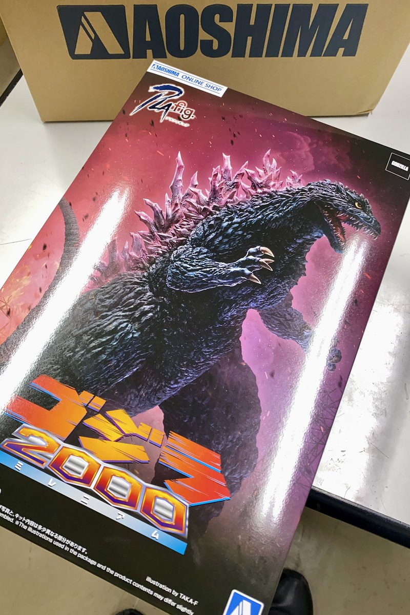 プラモデルでこんなクオリティの高いミレニアムゴジラがリリースされて