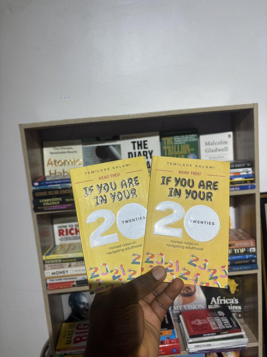 Giving out one copy of this book by Temilade Salami. 

Tell me 20 reasons why you want it