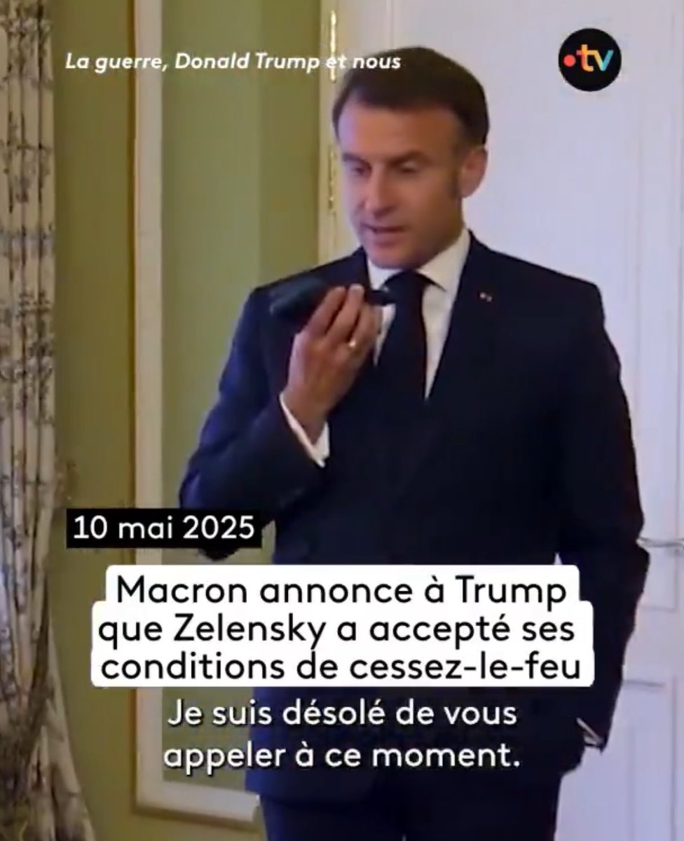 On en voit certains s’indigner que Trump diffuse un SMS de Macron. Ok ! Mais qui a fait filmer un appel à Trump à son insu ?

C’est évidemment la réponse du berger à la bergère.