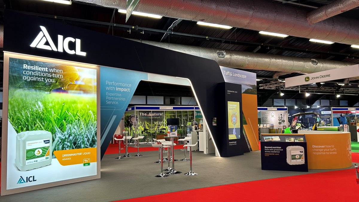 Introducing Greenmaster Liquid Advance, a breakthrough liquid fertiliser developed to go beyond nutrition and support turf performance under stress.

loom.ly/S7s5-z0

If you’re visiting BTME, come and find out more on the ICL stand.