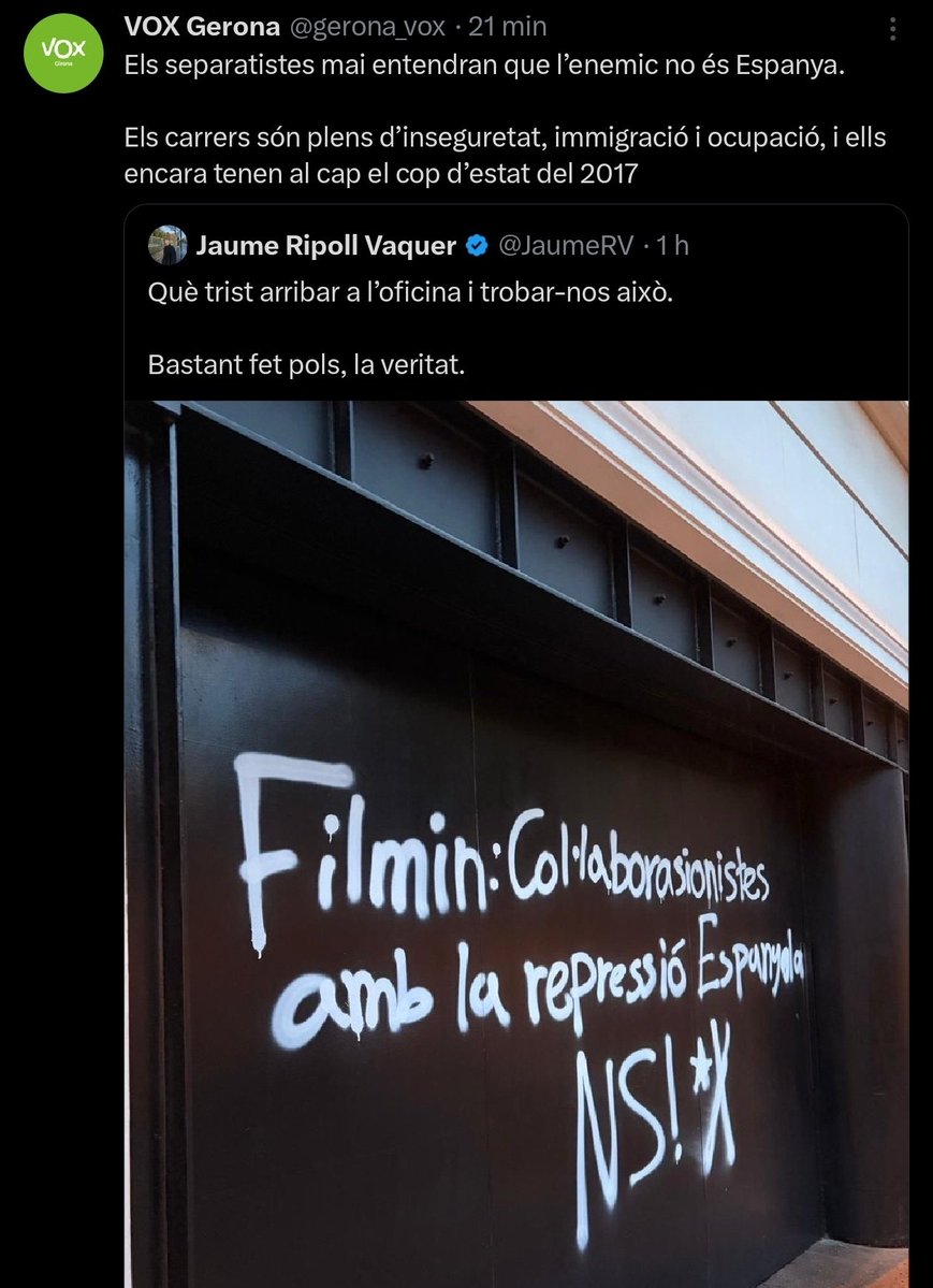 Marc_Lesan's tweet image. VOX defensant Filmin no entrava a la meva porra del 2026, ho he d'admetre.