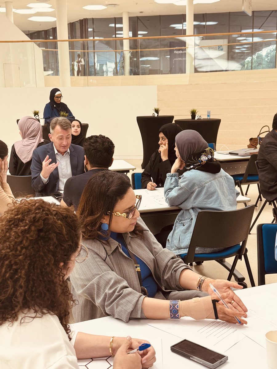 policyCollege's tweet image. #CPP hosted an Evaluators Meet &amp;amp; Greet World Café, connecting Master’s students with national &amp;amp; intl. evaluation practitioners for real-world insights, dialogue, and networking-reinforcing our commitment to experiential, evidence-informed policymaking
More linkedin.com/posts/cpp-hbku…