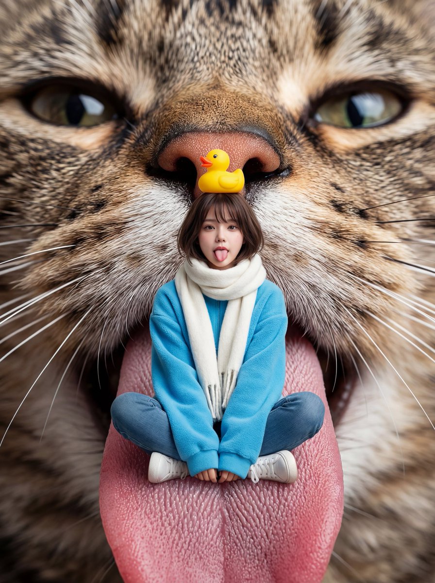 mirai_ai2050's tweet photo. Tongue Out Tuesday😝
こんばんは〜🐤

#TongueOutTuesday https://t.co/7JklSydGHc