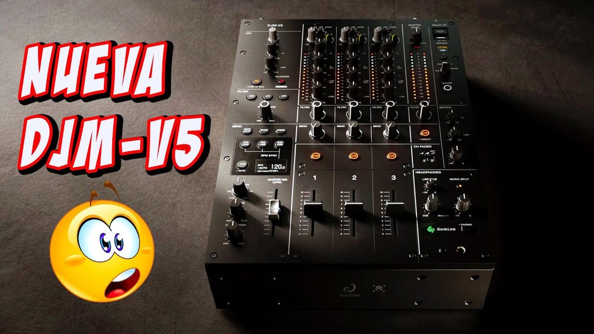 NUEVO MIXER DJM-V5 DE ALPHATHETA youtu.be/UGwuE183lKE?si…