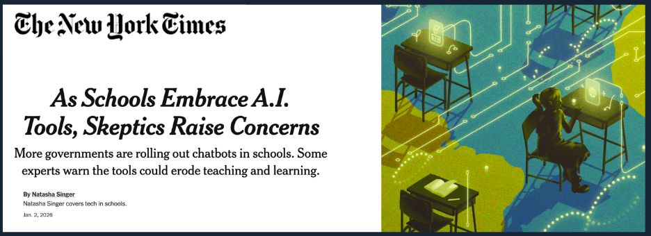 There’s an asymmetry of speed in this new wave of government-tech partnerships. Tech is moving faster than pedagogy, policy, and evidence.

#AI CAN support learning, but if we don’t define how it should shape thinking, we risk optimising for convenience instead of  #education.