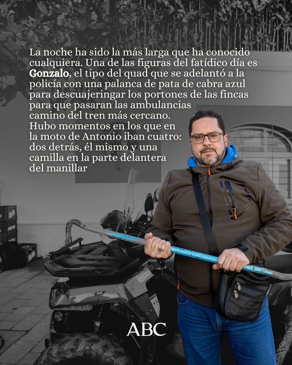 abcdesevilla's tweet image. 🗣️ Pensaban que era un accidente de tráfico, pero en el lugar al que les llevó aquella serpiente de luces atraídos por una irrefrenable curiosidad había un enorme tren rojo acostado sobre un lado un caos de catenarias, de gritos, de gente desorientada y de olor a plástico…