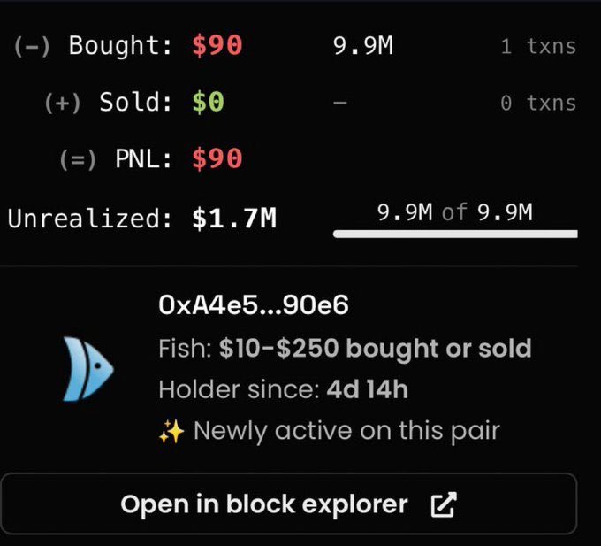 trolldevsol's tweet image. How can you sleep when theres people out there turning $90 into $1.7 million 🤯