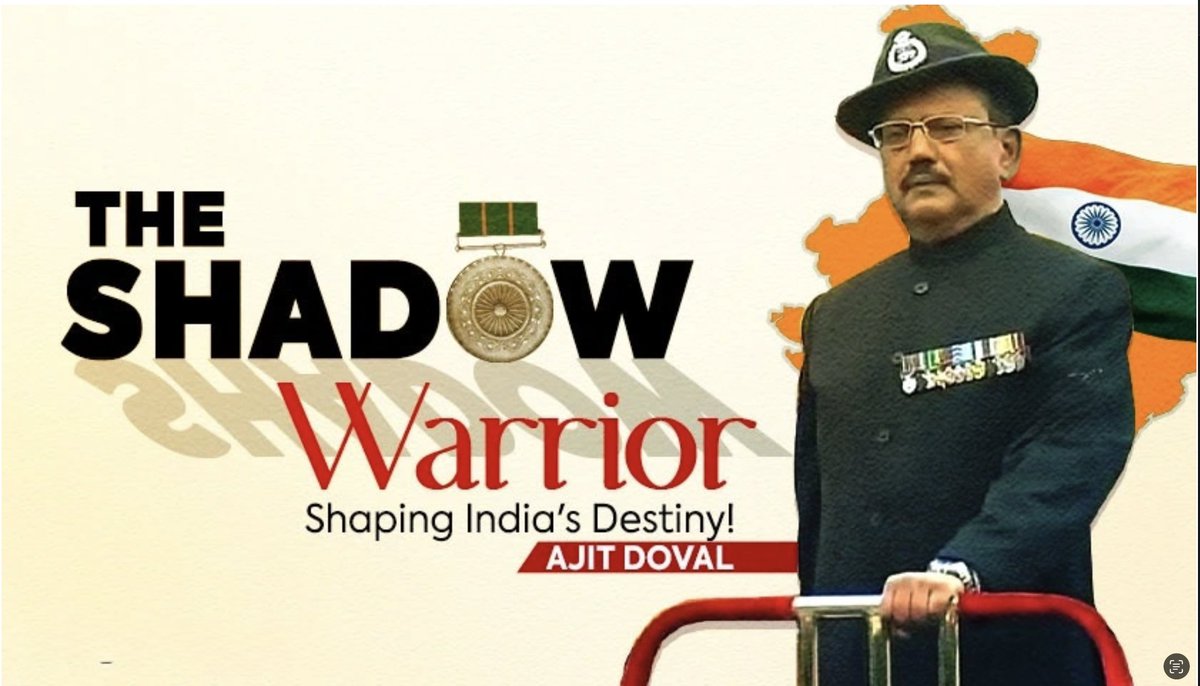OfficeOfDGP's tweet photo. Year 1988. 

Terrorists barricaded the Golden Temple. 

An ISI agent laden with explosives slips in to meet Khalistani commander Penta. 

Over the next week, he passes intel to Indian forces

That ISI agent was Ajit Doval

Today, his 81st birthday

Happy Birthday Sir

Jai Hind https://t.co/ZzN5ZOsBwG