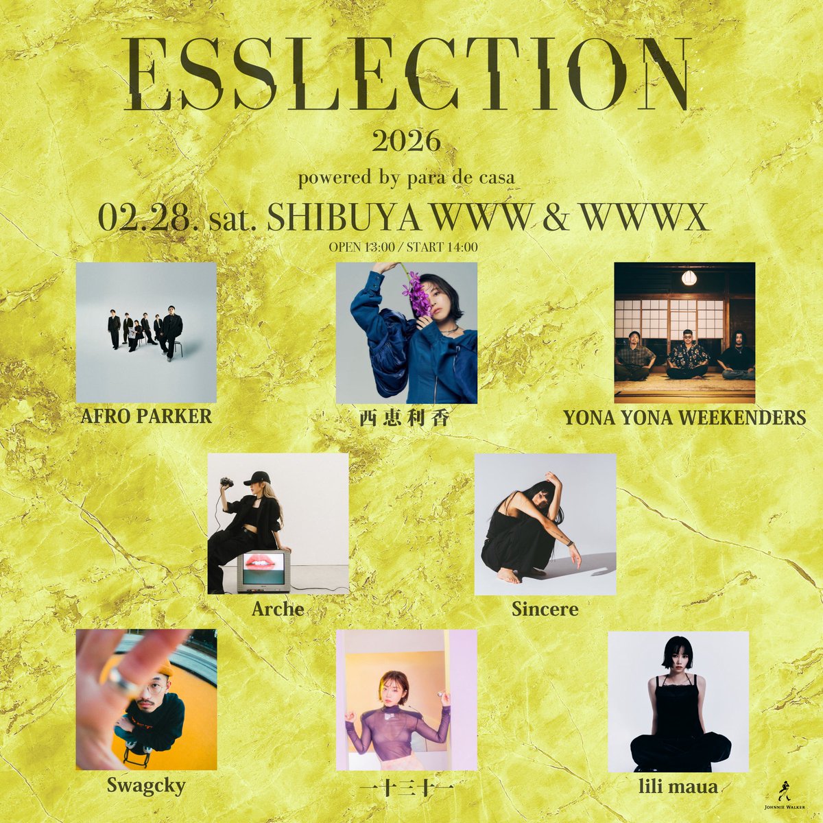 paradecasa_mt's tweet photo. #ESSLECTION
今年は2/28に開催です。
今日から最速先行がスタート。
https://t.co/p76w3JmjE5
もう全組ライブ見たいです。 https://t.co/RVWqyrLGBu
