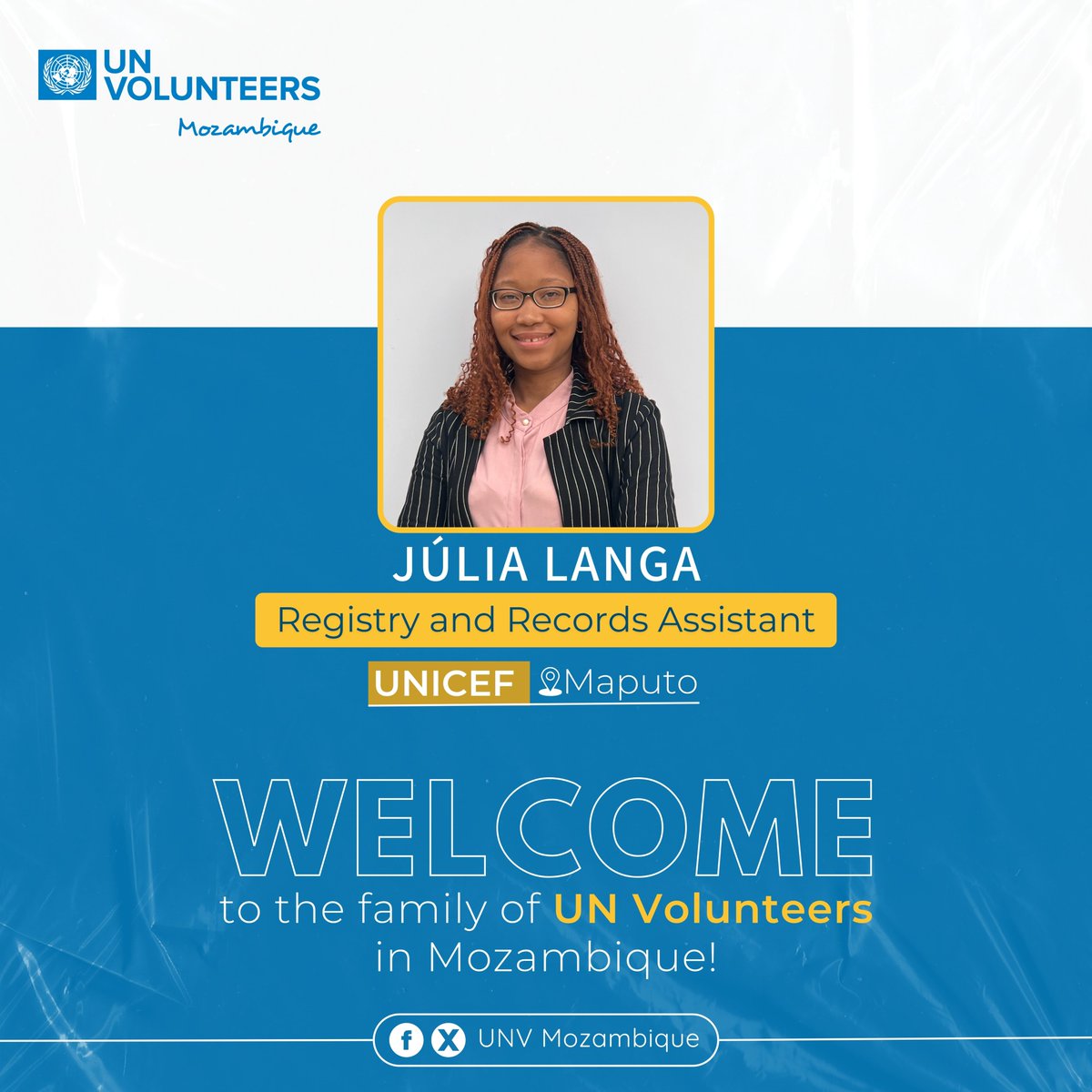 UNVMozambique's tweet photo. Today we welcome the new @UNVolunteers who have just joined the team🇲🇿.

This is a 'YES' to the call to make a difference in the world.

🤝🫂Our thanks to @UNICEF_Moz for always believing in the power of volunteering in its mission ‘for every child’! https://t.co/k8Eu2Ezpzu