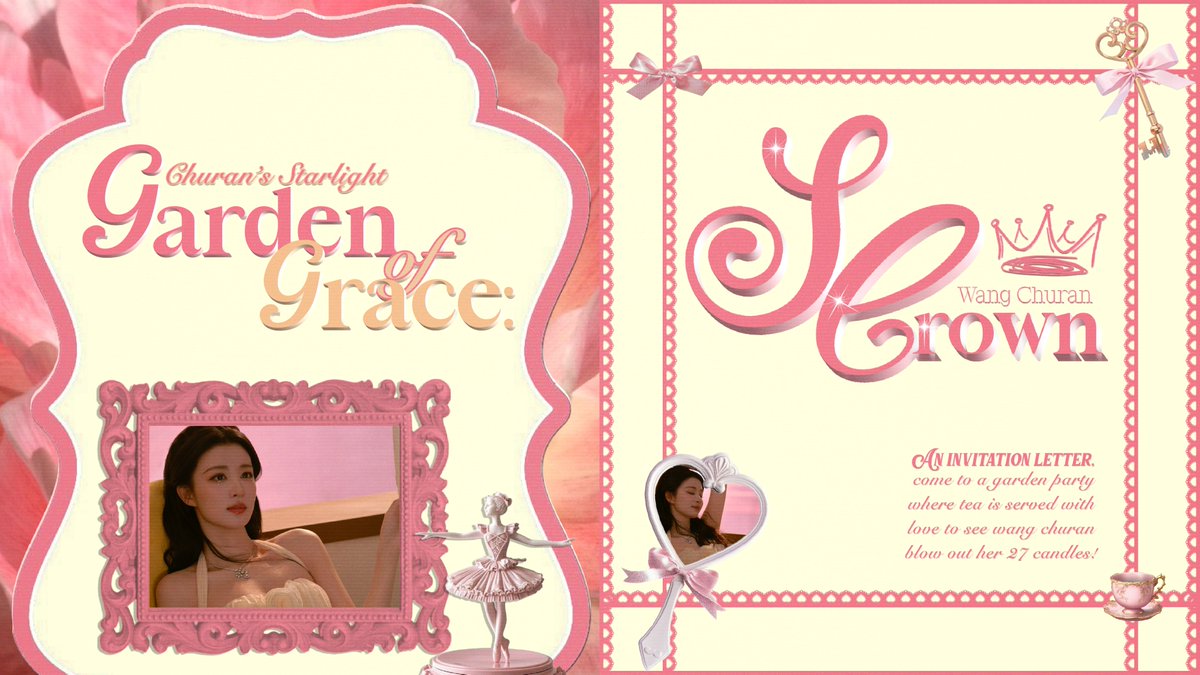 ShanghaiCrowns's tweet image. ⠀
( 📜 ) ... 𝗛𝗮𝗿𝗸! A Royal Summons is Decreed! By the highest decree, the entire ton is commanded to attend the commemoration of 𝗚𝗮𝗿𝗱𝗲𝗻 𝗼𝗳 𝗚𝗿𝗮𝗰𝗲: 𝗖𝗵𝘂𝗿𝗮𝗻’𝘀 𝗦𝘁𝗮𝗿𝗹𝗶𝗴𝗵𝘁. Lords and Ladies, your presence is mandatory to honour Shanghai Princess. ♚
⠀