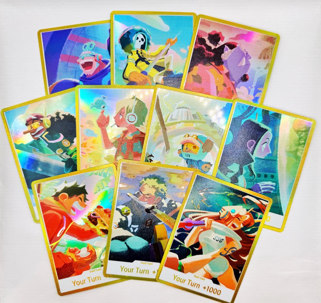 adakaiTCG's tweet image. GIVEAWAY🔥🔥🚨🚨!! I’m giving away a Straw Hat Egghead DON set!! 

How to enter:
- Follow @adakaiTCG 
- Like this post
- Retweet this post

Entries end on 2/6/26 @ 11:59PM EST!!