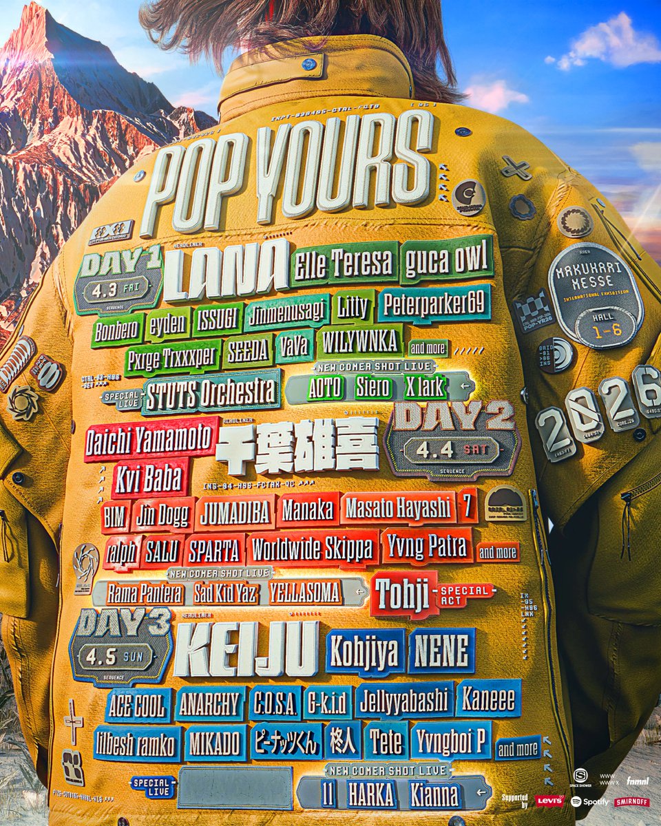 POP YOURS tweet media