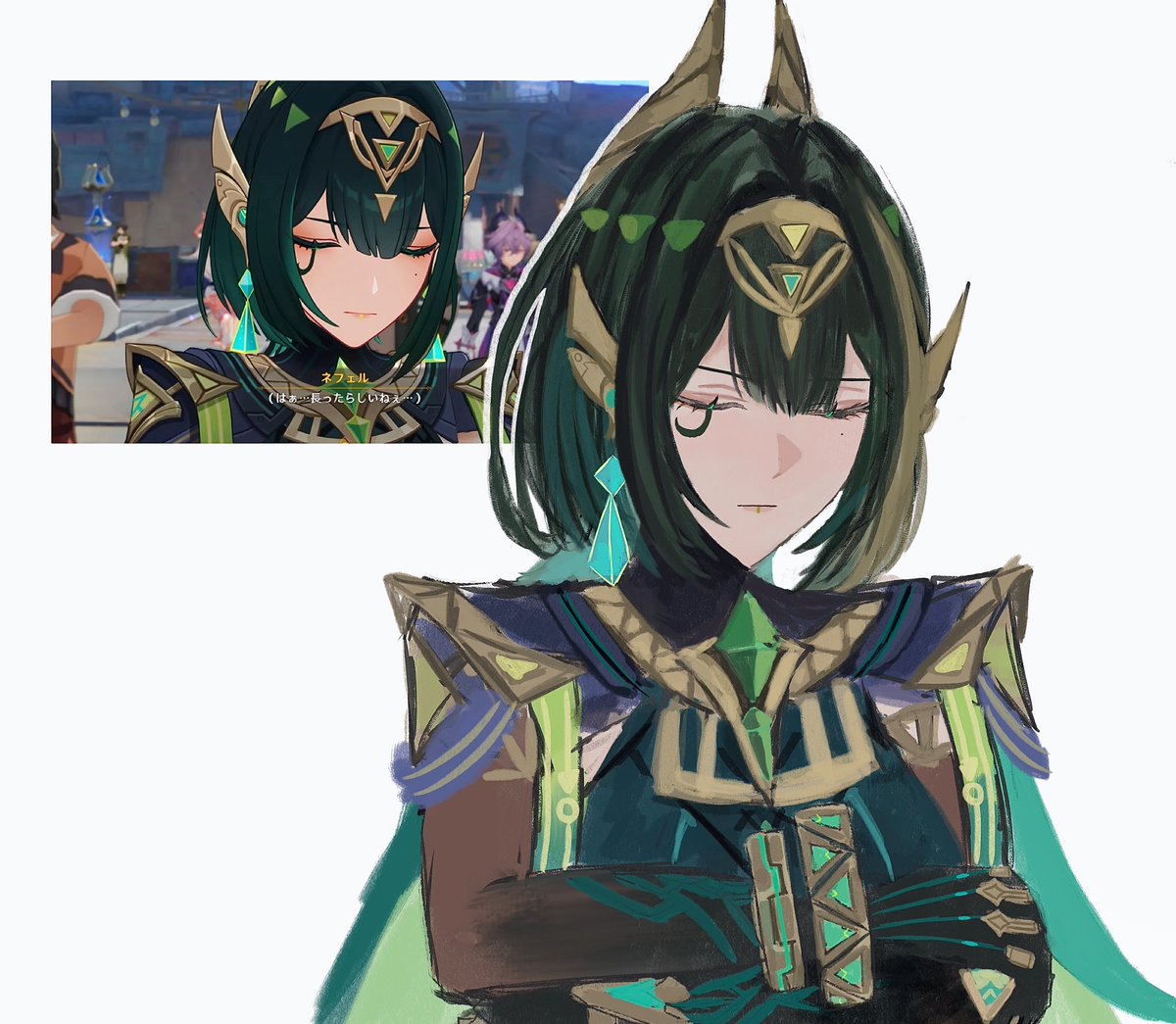 魔人任務の姐さん
ネフェルさんは校長先生とかみたいな長ったらしい話を聞くのが好きじゃないところ好き