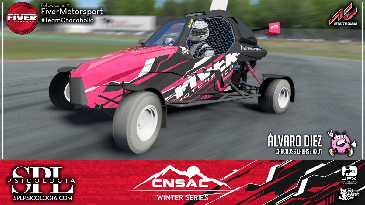 · RACE DAY

· CNSAC Winter Series by <a href="/club_simracing/">Club Simracing</a> 
· Subida a La Santa

· Carcross Labase RX01
· Álvaro Diez (<a href="/alv10garcia/">Alvaro Diez</a>)

#GoFiver #Teamchocobollo
<a href="/TheMechCat/">The Mech Cat</a> <a href="/SalVATOre_PL/">Vatore 🍍</a>