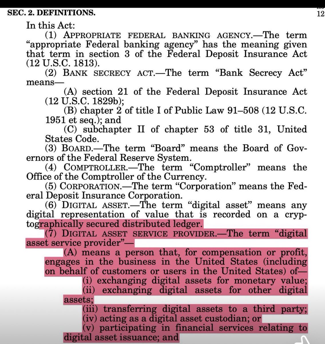 everyone Further to my previous #CLARITYAct commentary 👇 CLARITY Act will  not allow #crypto companies to pay interest of stablecoins Interest  payments on stablecoins are a danger to banks business model.