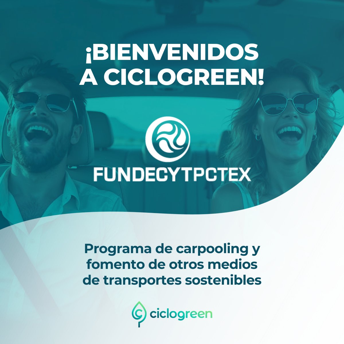 El Parque Científico y Tecnológico de Extremadura <a href="/FundecytPCTEX/">FUNDECYT-PCTEX</a> se une a la comunidad de <a href="/Ciclogreen/">Ciclogreen</a> impulsando un programa de #carpooling y #movilidadsostenible para reducir emisiones y mejorar los desplazamientos al trabajo en su parque científico y tecnológico.

¡Bienvenidos!