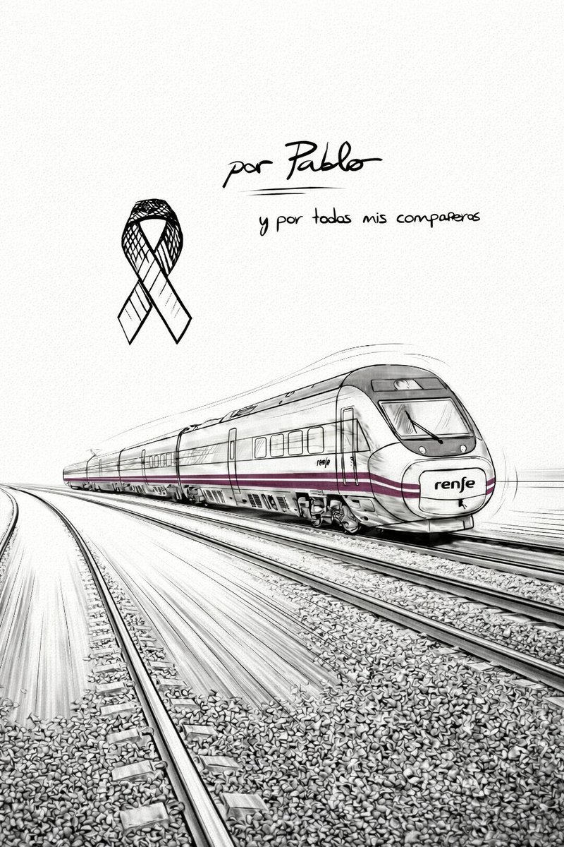 Por Pablo y todos mis compañeros ferroviarios ♥️