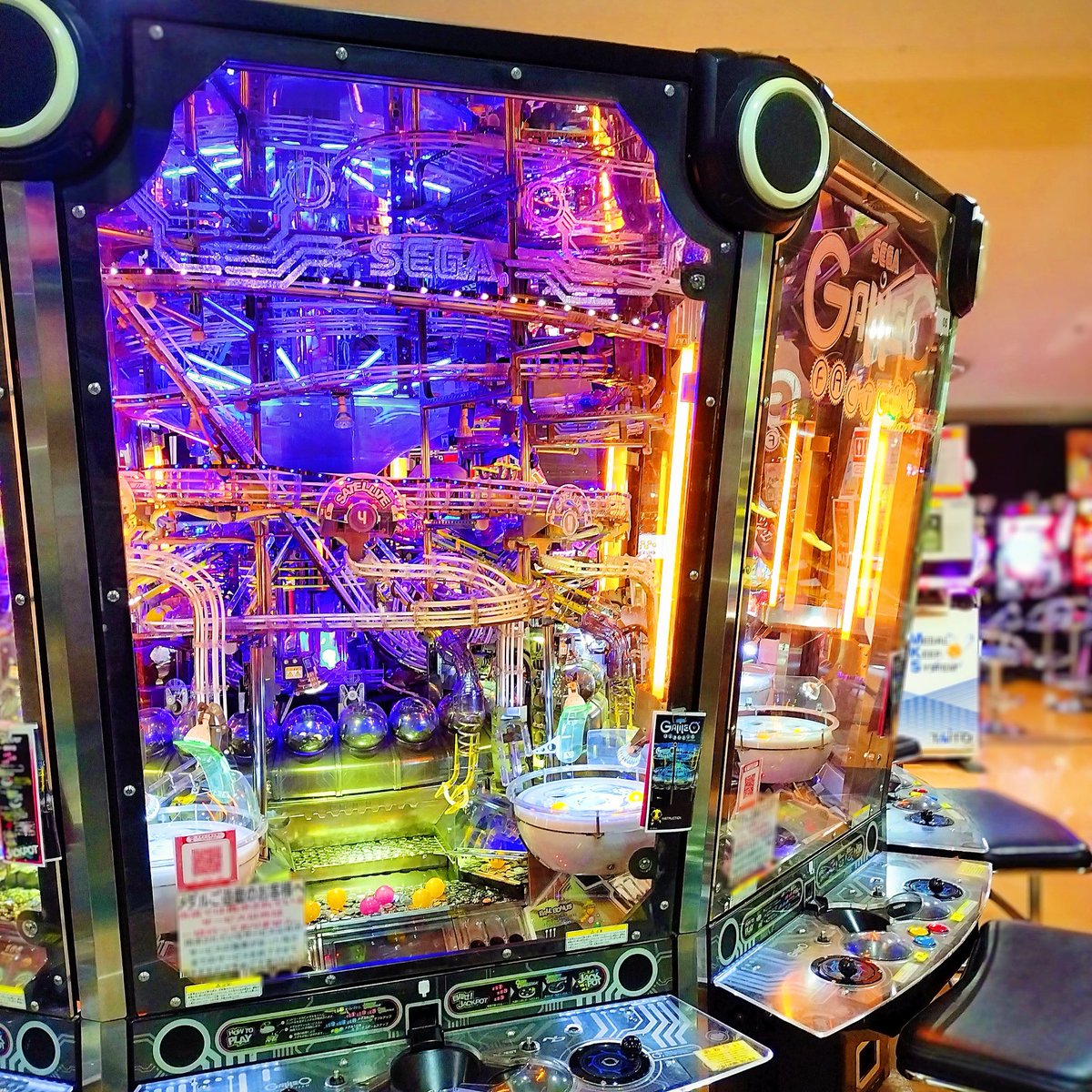 ⬛️🟪🟪🟥🟧🟨🟩🟡🔴⚪️⚪️⬛️ メダルゲーム🪙ガリレオ