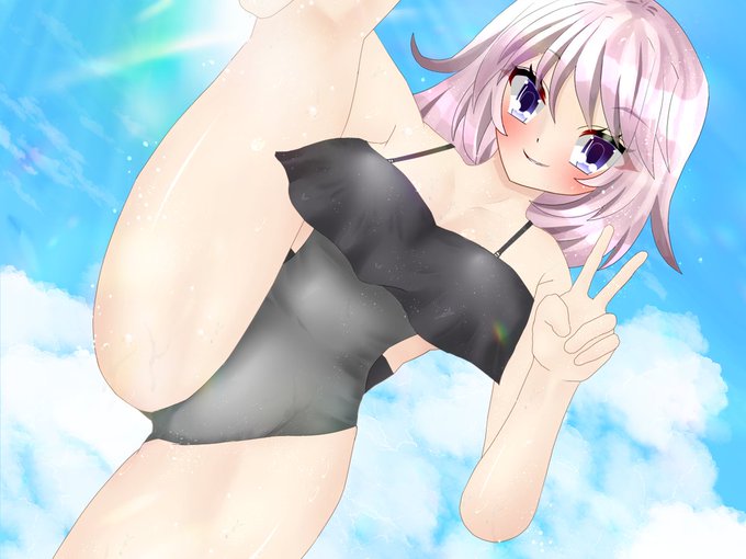 #oc #一次創作 #イラスト #絵柄好みって人にフォローされたい イラストの再掲。 体の柔らかい女の子