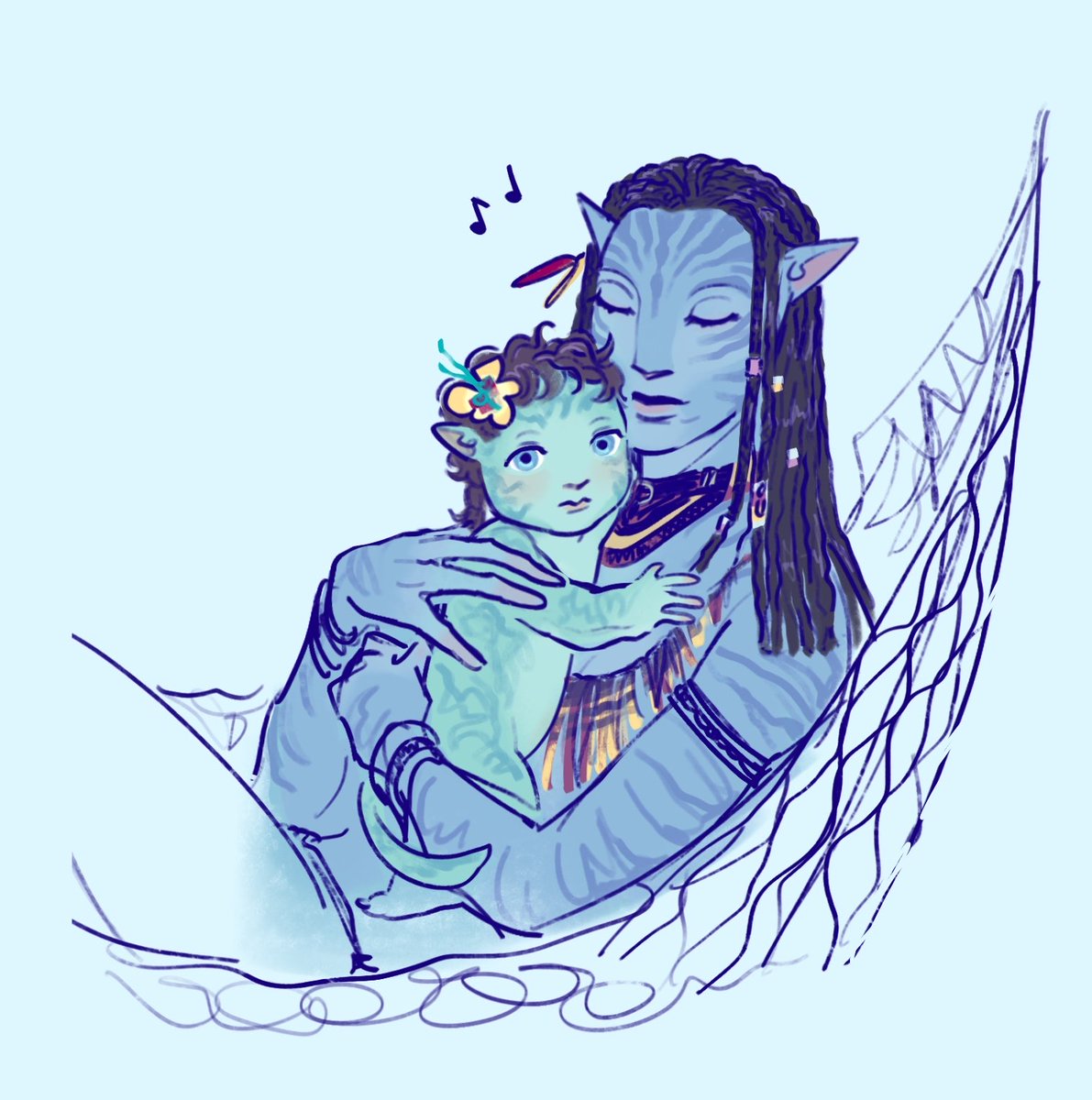 " You will protect her ? "
" Yes. "

#Neytiri #Pril