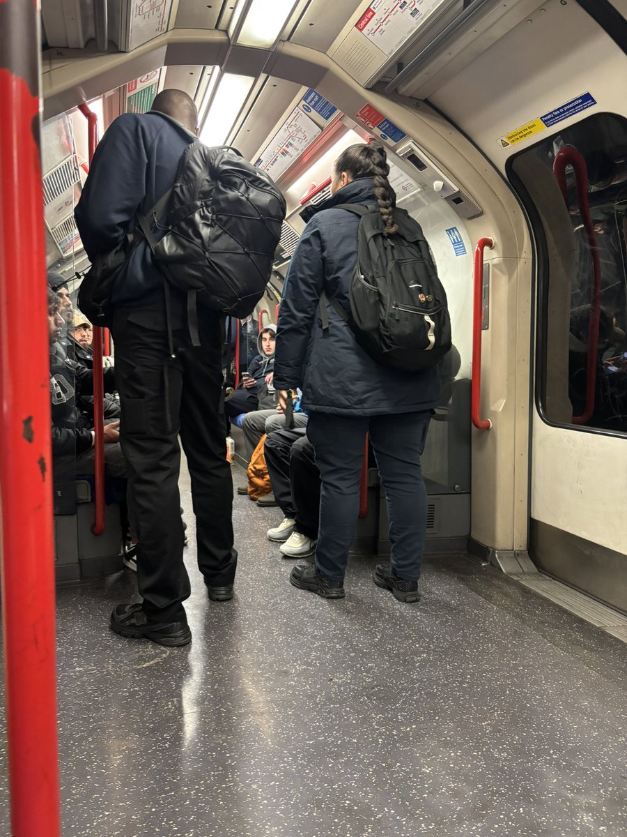 Rare sighting of ticket inspectors on the tube this morning
But, rather brilliantly, the driver announced their presence while the doors were still open so that any fare dodger could have simply…got off 
Doh