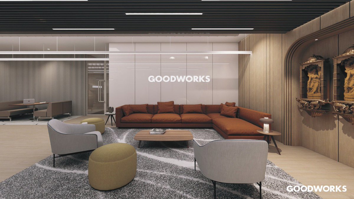 GoodWorksCoWork's tweet photo. Introducing GoodWorks GCC Nexus! Where global capability, talent, and tech converge.

We’re excited to unveil GoodWorks GCC Nexus, our new GCC &amp; Enterprise Centre at Prestige Tech Park, Bengaluru.

Welcome to GoodWorks GCC Nexus.

#goodworks #sansovi #gcc #india #bengaluru https://t.co/CGFadZqNBe