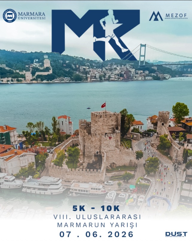 📢 Takvimler işaretlensin, 2026 MarmaRUN'da tarih belirlendi.

📅 8. Uluslararası MarmaRUN-7 Haziran 2026'da yine koşuyoruz. 🏃‍♂️ 🏃‍♀️ 🏃‍♀️ 🏃‍