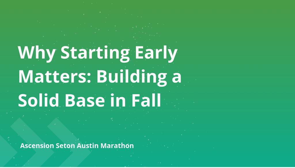 Fall is the ideal season to log those easy miles and build the aerobic engine every marathoner needs.

Read more 👉 lttr.ai/AjzZz

#MarathonTrainingEarly #SolidBase #PreventingInjuries