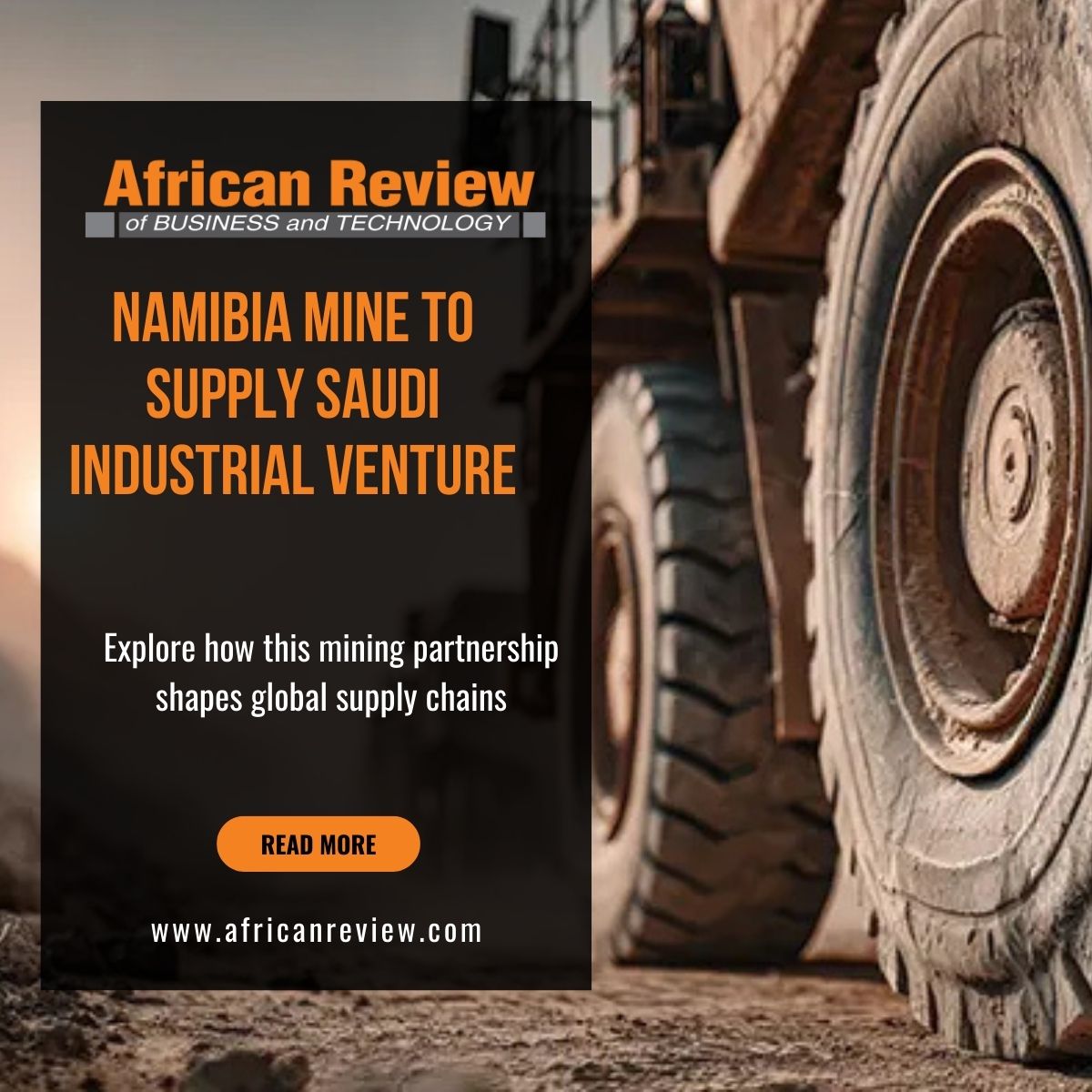AfricanReview's tweet image. Canada’s @TSXV_NGC is looking to restart production at Namibia’s Okanjande graphite mine after signing a deal to supply a new battery anode material (BAM) plant in Saudi Arabia. 

Read more on African Review: zurl.co/tOzuw 

#BatteryMaterials #GraphiteMining