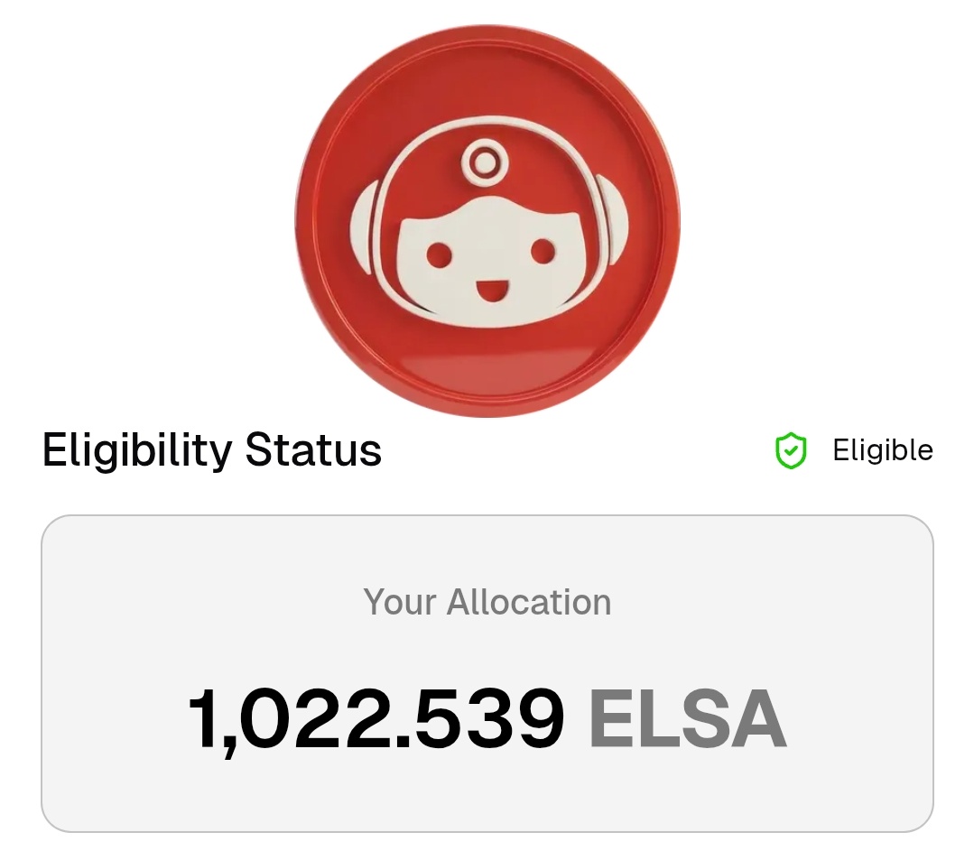 HolAyau's tweet photo. ไป Claim Airdrop $ELSA กันครับ

ตามสภาพ เบิ่ดคำสิเว่า แต่ตอนนี้ราคากลับพุ่งไม่หยุดครับ ไปที่ 0.16$ แล้ว ถถถถ

---> https://t.co/YSQQkGkeJp

เข้ามาแล้ว จิ้มหน้า Airdrop ครับ เคลมผ่าน Base chain

@HeyElsaAI https://t.co/ASMaDrYb50