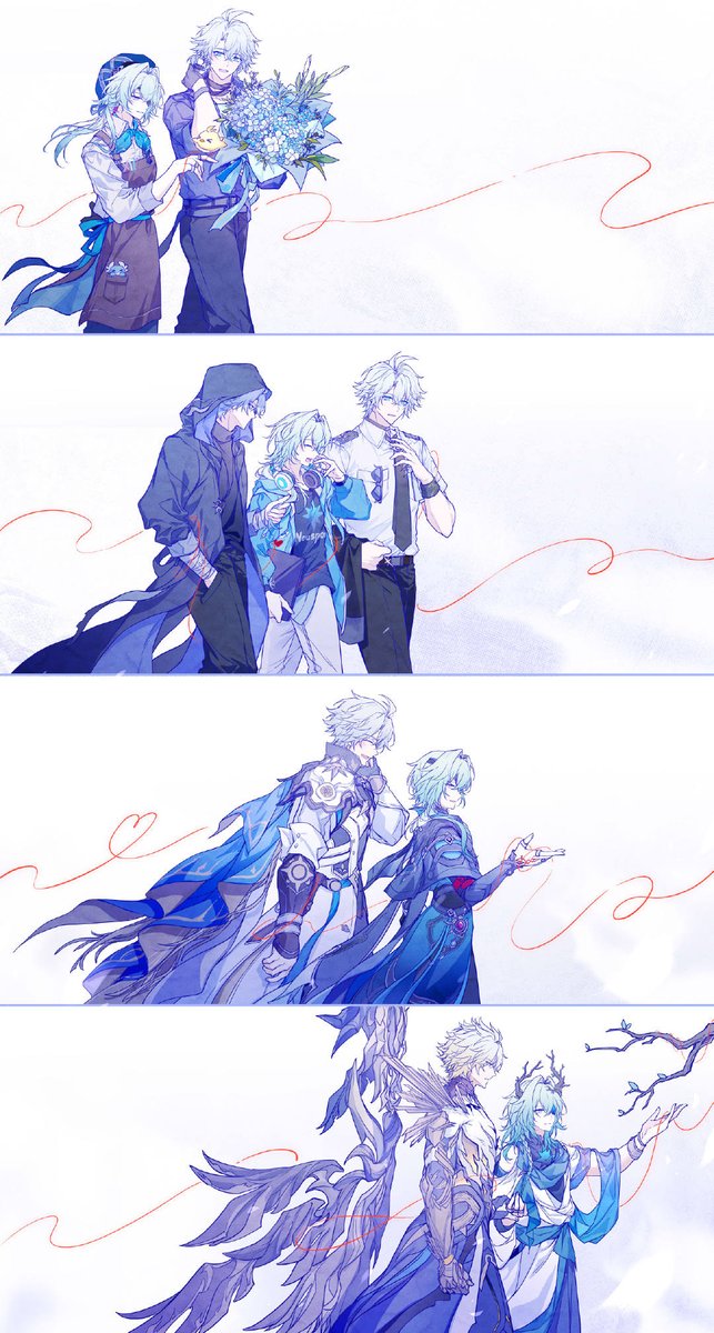 Starrail_DE's tweet photo. Die Zeit verzweigt sich immer weiter in unzählige Zukünfte.
CR @冬己w(weibo，autorisiert)#HonkaiStarRail #崩壊スターレイル #Anaxa #アナイクス #Phainon #ファイノン https://t.co/gCW5CBkJUV