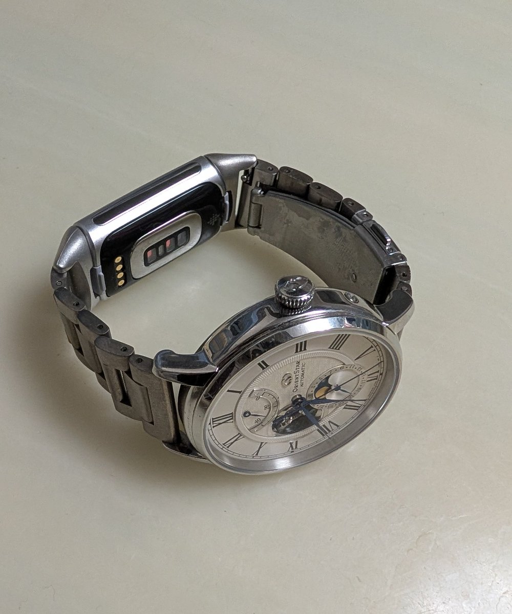 riko_spoon's tweet image. 触発されて作りました。概念的 wena4 。
Fitbit の新作が出たらアップグレードします。

#wena #wena4 #fitbit

Smartlet | Twist Your Style share.google/PmuAv3lv0wiQLB…

こちらも
x.com/i/status/20117…