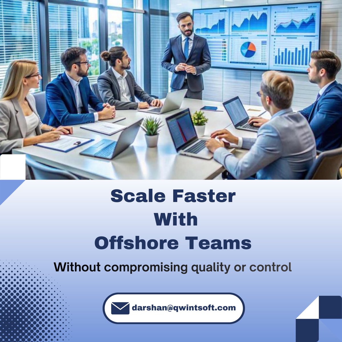 d_qwintsoft's tweet photo. Scale faster without losing quality or control.
Scale smart with trusted offshore teams.
Ready to scale with confidence?
#OffshoreDevelopment #GlobalTeams #BusinessGrowth
#SoftwareDevelopment #TechLeadership #Qwintsoft https://t.co/5MI0cLi2Lr