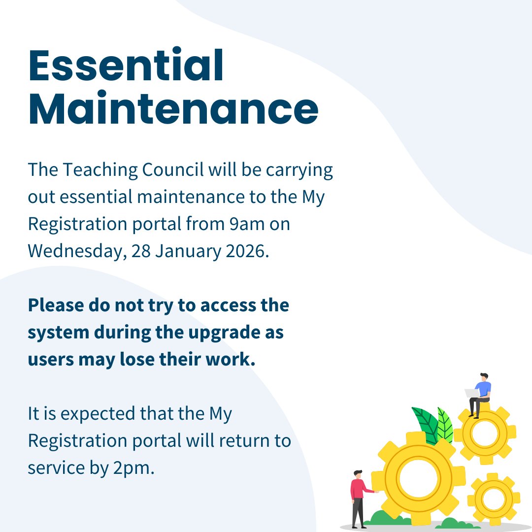 Teaching Council tweet media