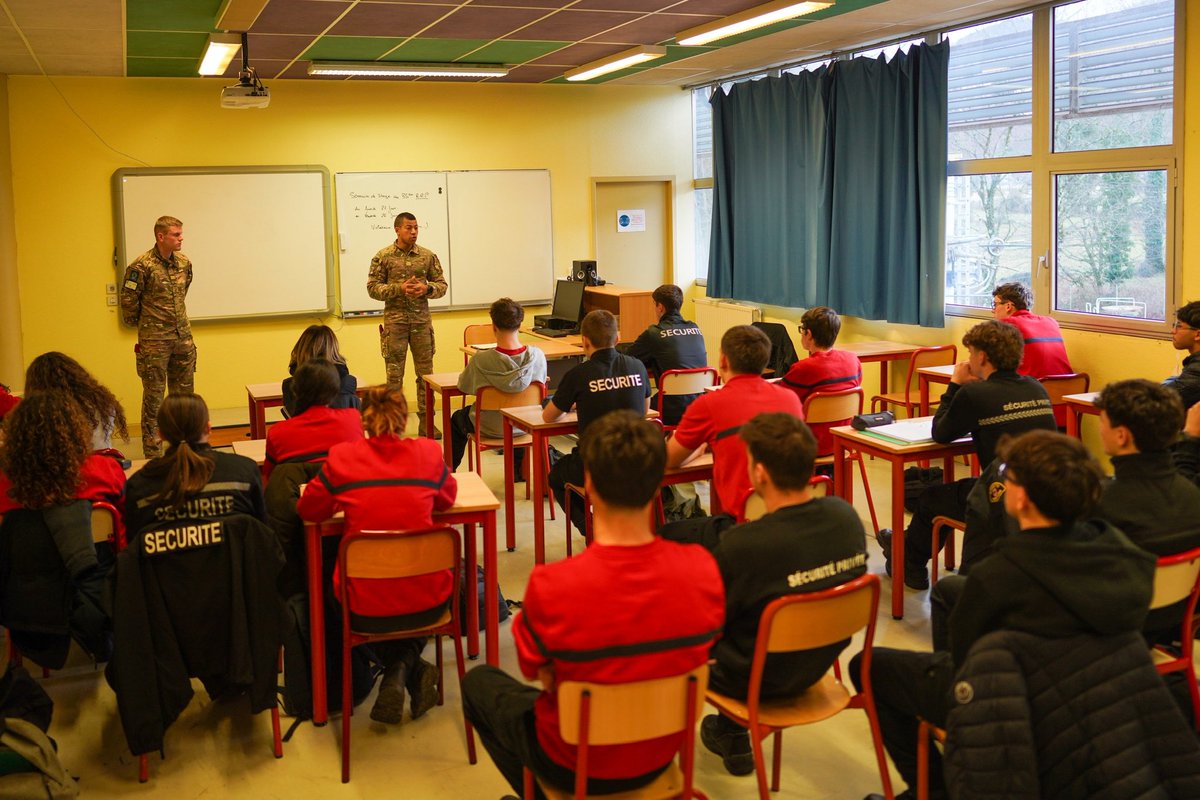 Dans le cadre de leurs actions de partenariat, la B1 et la BAS sont allées à la rencontre des élèves des établissements Victor Duruy à Bagnères-de-Bigorre et La Serre de Sarsan à Lourdes.