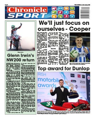 This week's #NorthernConstitution is out now! Pick up your copy of all the news from the Roe Valley, and keep up to date at northernconstitution.co.uk. Get in contact with us at editor@northernconstitution.co.uk