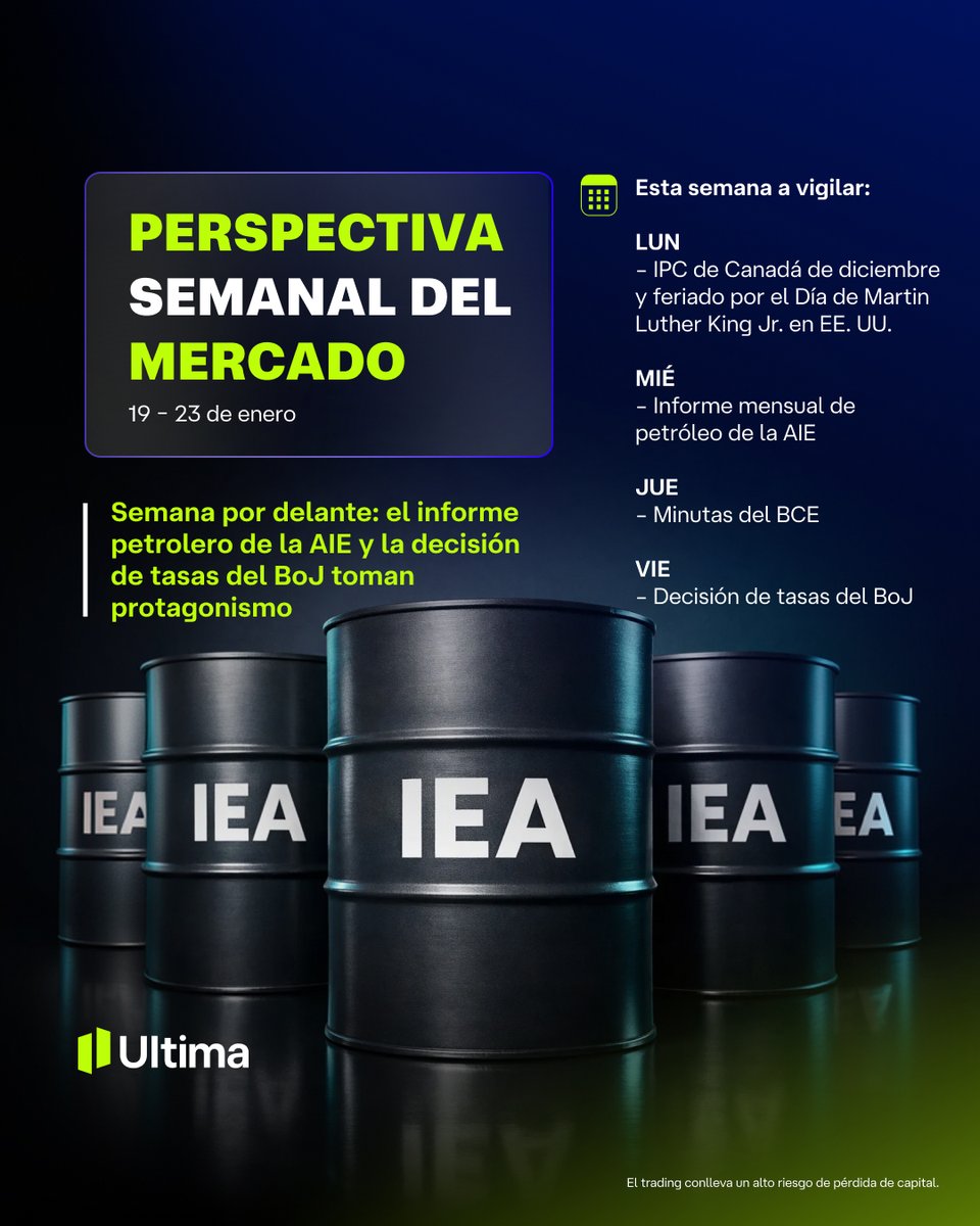 Prepárate para una semana llena de eventos y datos que podrían sacudir los #mercadosfinancieros. ¿Quieres saber qué viene? ¡Aquí tienes un adelanto! 👀💼
No solo observes la acción, ¡sé parte de ella!
🔗 cutt.ly/wthjJ8uI
#UM #UltimaMarkets #PerspectivaSemanalDelMercado