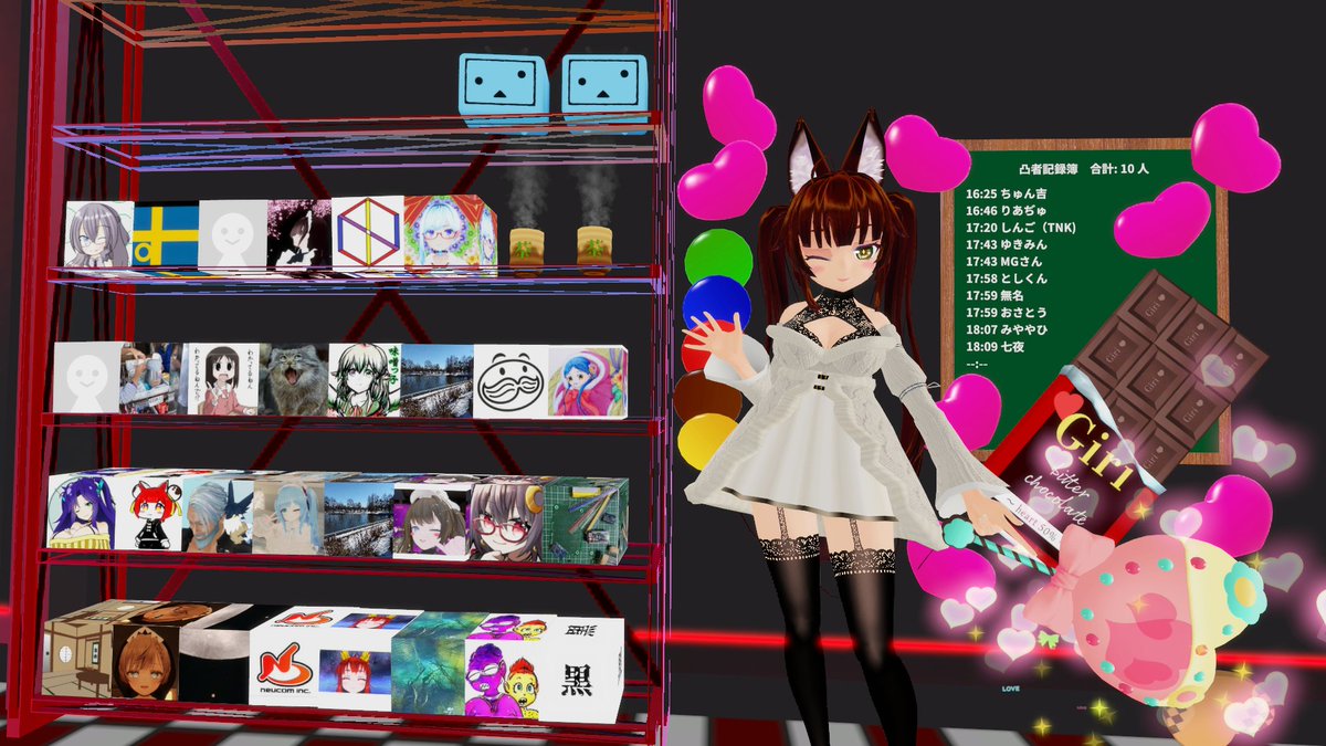 chunkitch's tweet image. 今日も配信見てくれてありがとうございました
広告ギフト本当にありがとうございました！
凸者さんもありがとう
＃バーチャルキャスト　＃ちゅんVR
live.nicovideo.jp/watch/lv349685…
MetaLinkなおったのに
なぜかN-Airの読み上げが仕事しなかった・・・