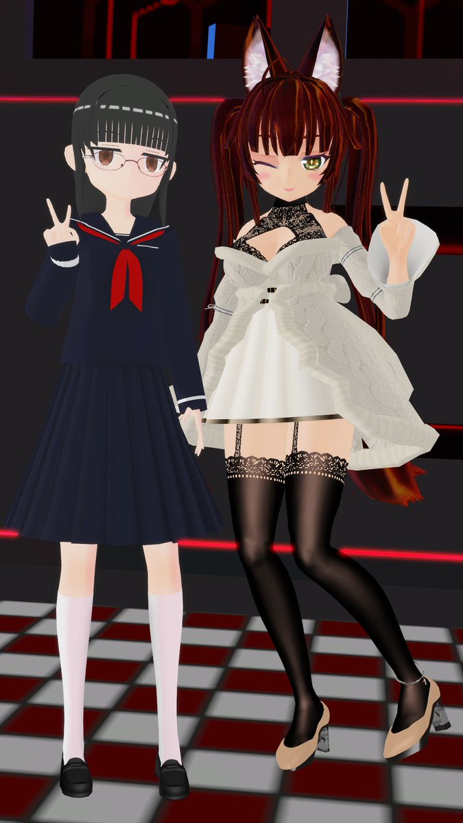 chunkitch's tweet image. 今日の配信後①
#バーチャルキャスト #ちゅんVR