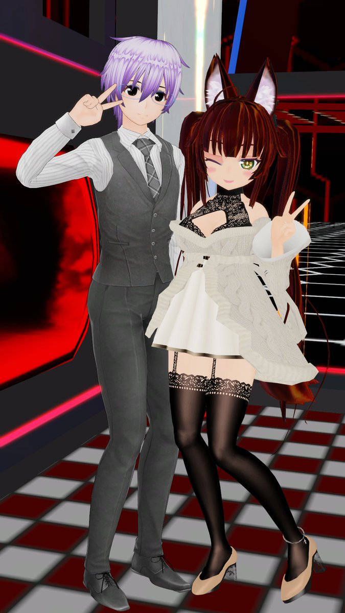 chunkitch's tweet image. 今日の配信後②
#バーチャルキャスト #ちゅんVR