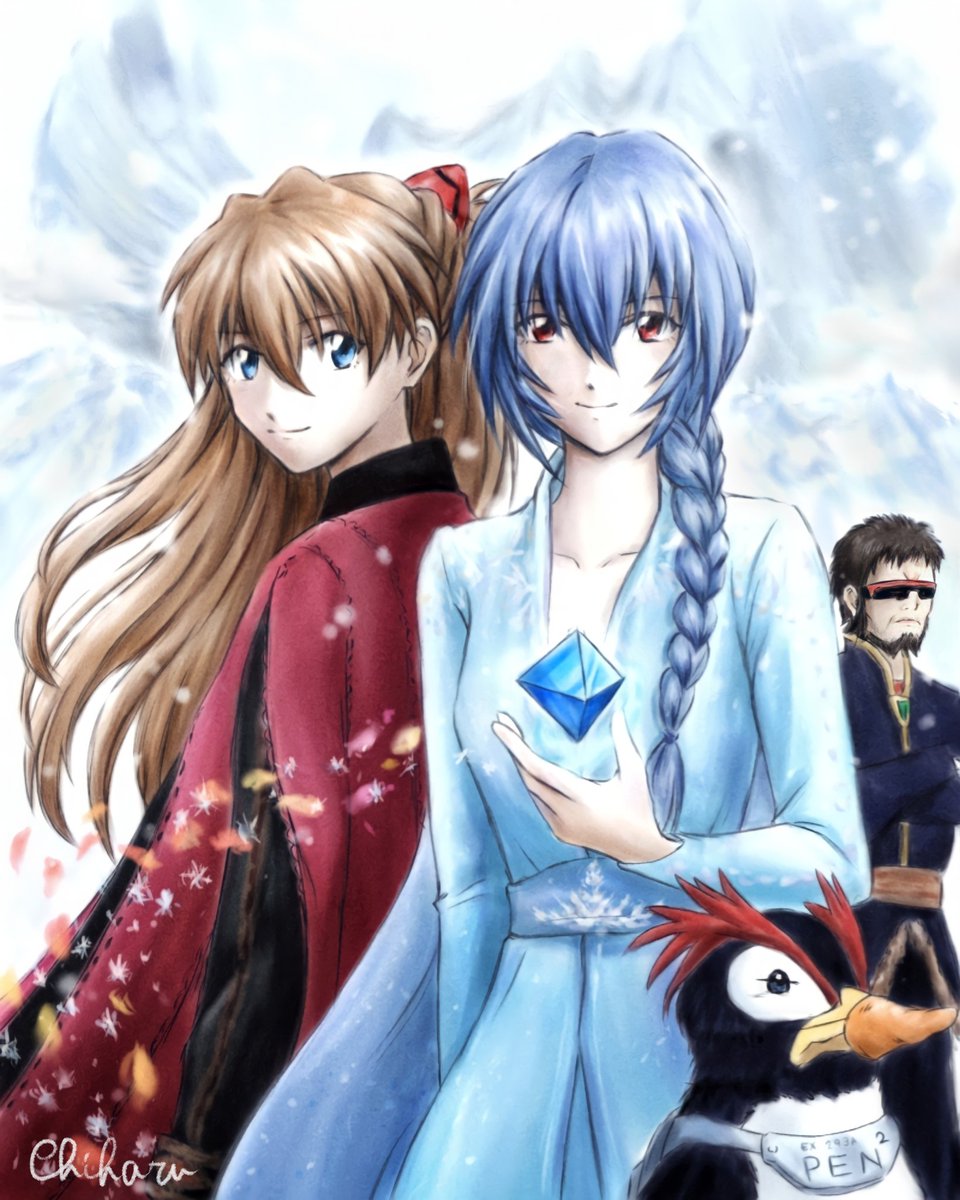 chiharusoma's tweet image. 今季最強最長寒波、襲来なので。
#エヴァンゲリオン