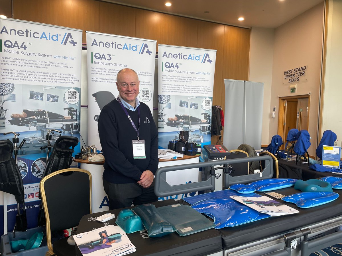 Here we are at Edgbaston Stadium for IGPP's Future of Surgery Show! 🚨 

Come see Andrew &amp; Tracie to learn all about the QA4 &amp; grab yourself some freebies while you still can! 👀 

More info here: igpp.org.uk/event/The_Futu… 

#ThinkAnetic #IGPP #Birmingham #Edgbaston #Surgery #Show