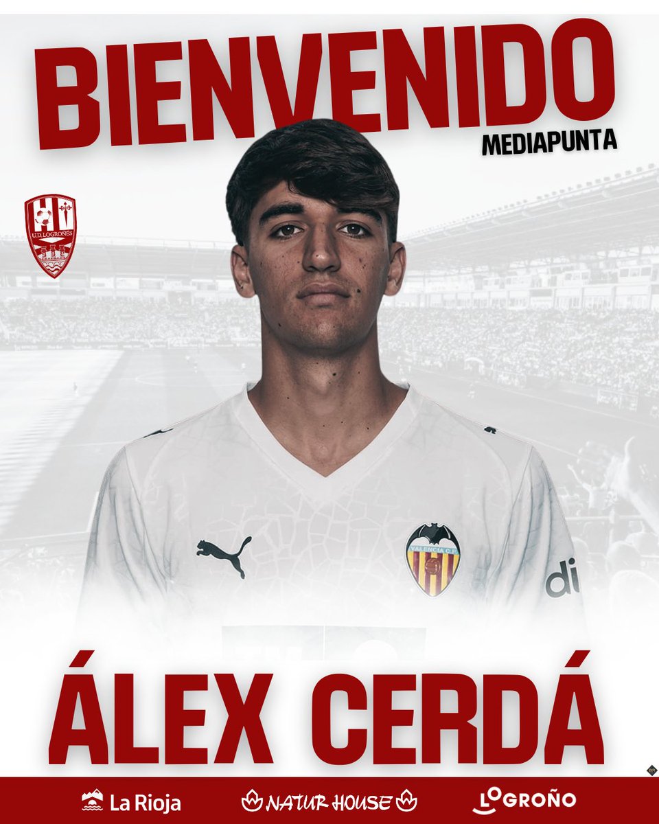 ℹ️ Álex Cerdá, primera incorporación en el mercado de invierno de la temporada 25-26. El mediapunta alcoyano, de 22 años (ocupa ficha Sub-23), llega del Valencia Mestalla.