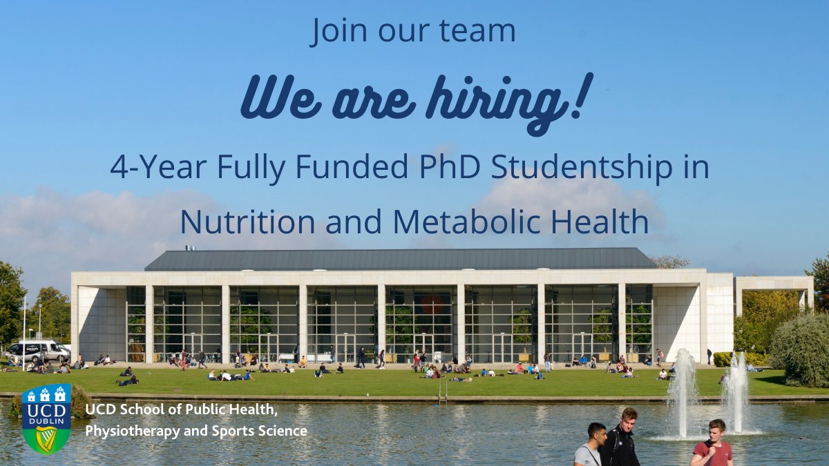 UCD Public Health, Physiotherapy & Sports Science tweet media