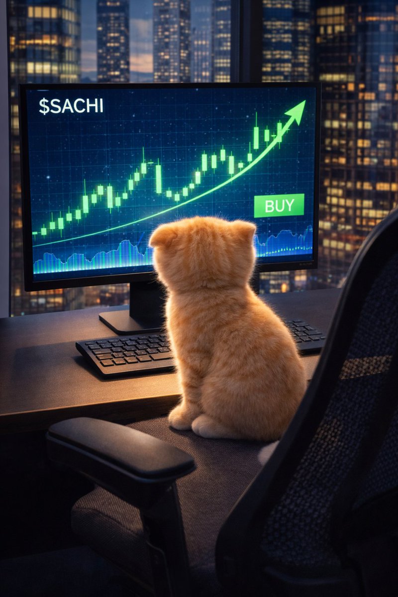 alaroby4015's tweet image. GM dear $SACHI community! 🐱💚🚀

Monday vibes strong — $SACHI still getting love in the trenches! Diamond hands shoutouts, pops in active community lists (holding steady with the top Solana plays), and believers reminding everyone why this cute Scottish Fold is the real…